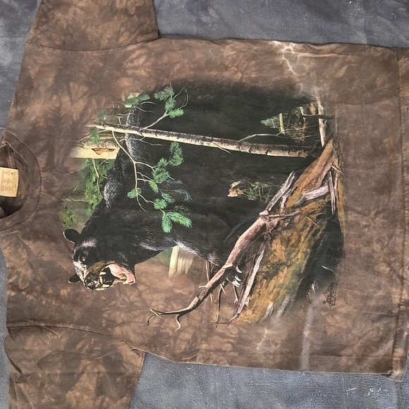 The Mountain Other - The Mountain Earthy Brown Cotton Tee